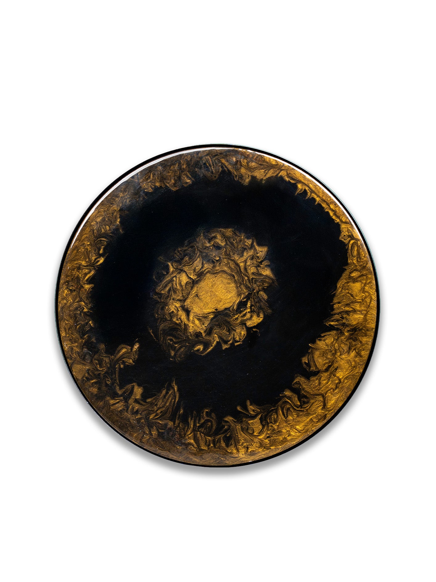 Epoksi Heykel // Gold Flame - 2025