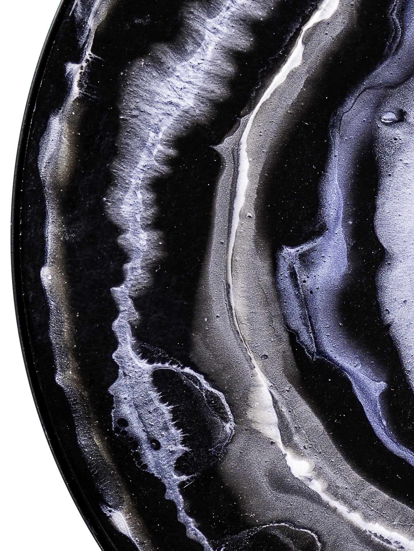 Epoksi Heykel // Silver Splash III - 2025