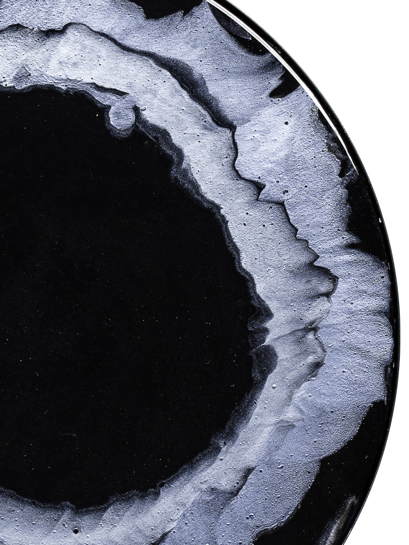 Epoksi Heykel // Silver Splash II - 2025
