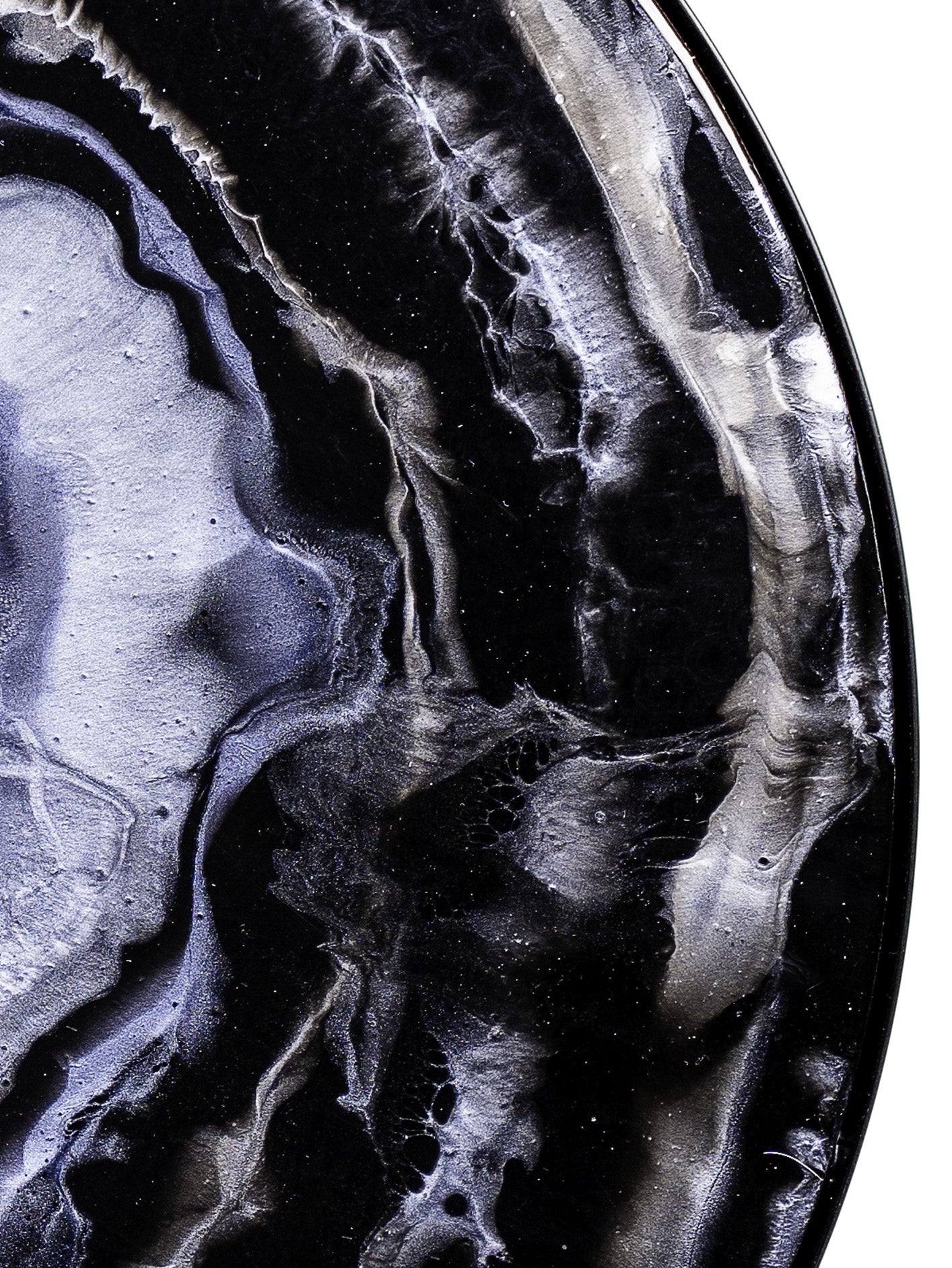 Epoksi Heykel // Silver Splash III - 2025