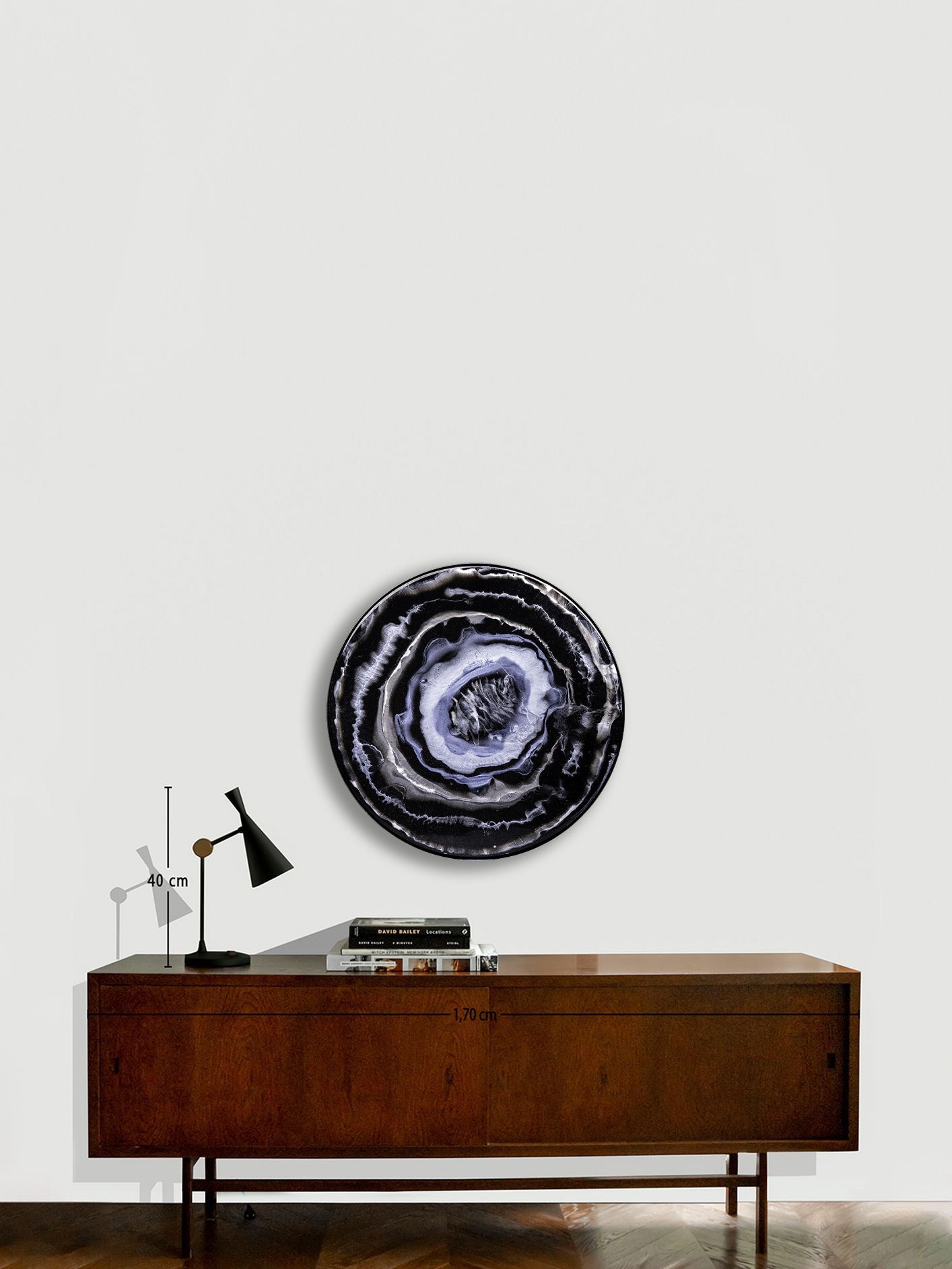 Epoksi Heykel // Silver Splash III - 2025
