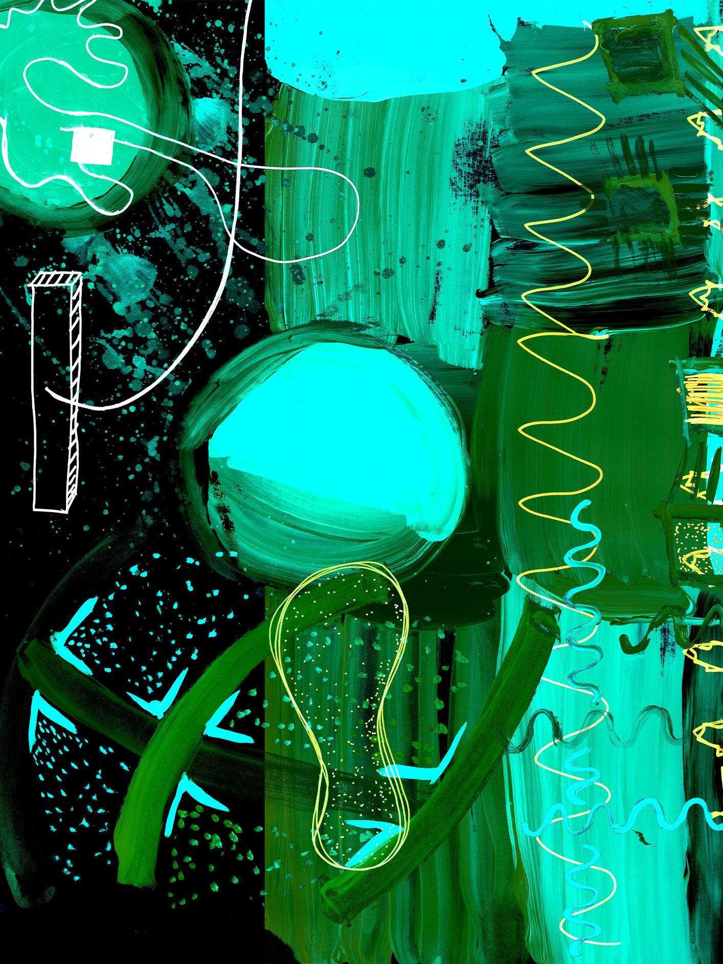 Baskı // İçerideki Alanlar 2 - 2021