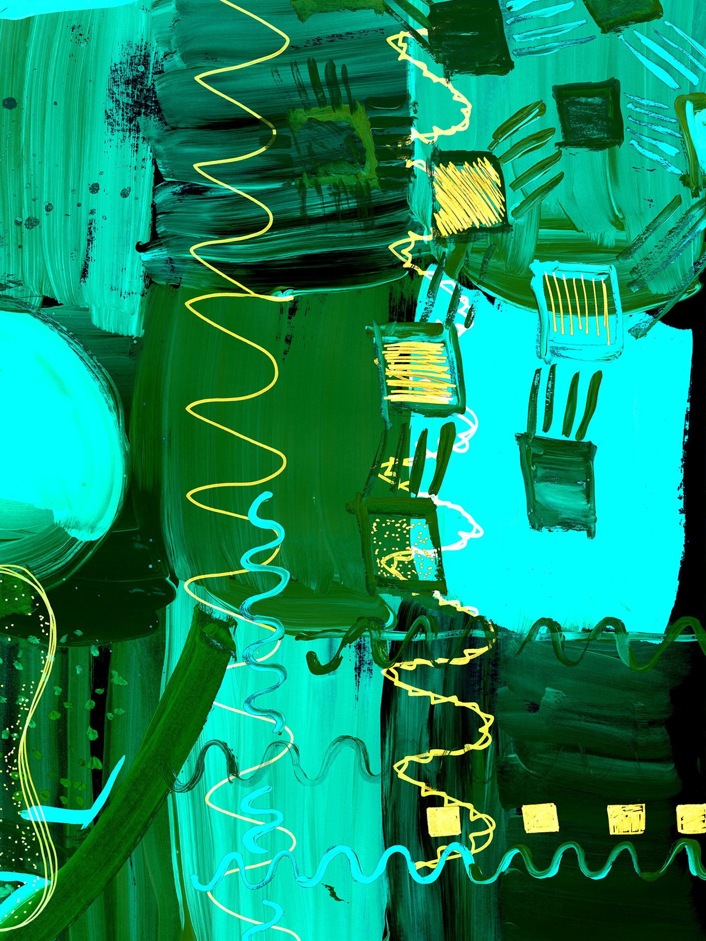 Baskı // İçerideki Alanlar 2 - 2021