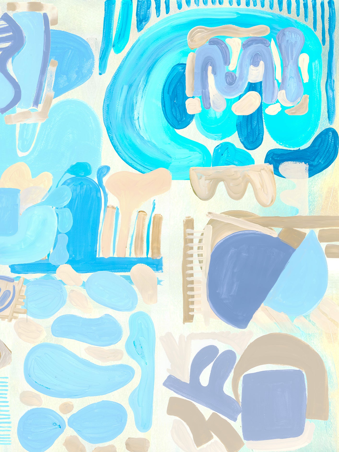 Baskı // Sahilin Yakınında 2 - 2021