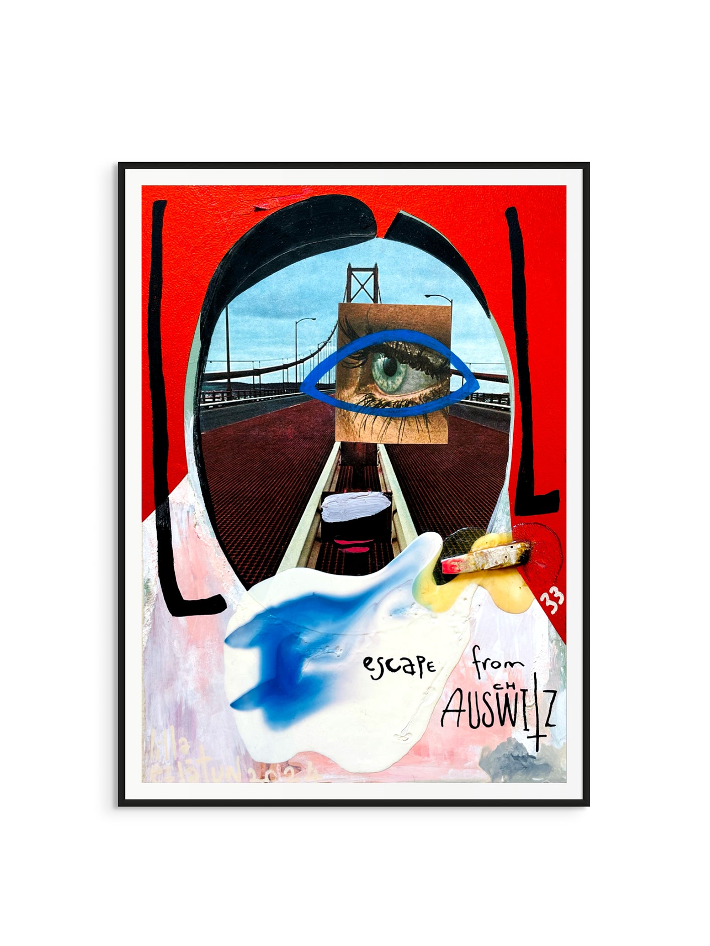 Kolaj // Ressam Cehenneme Gidiyor - 2024