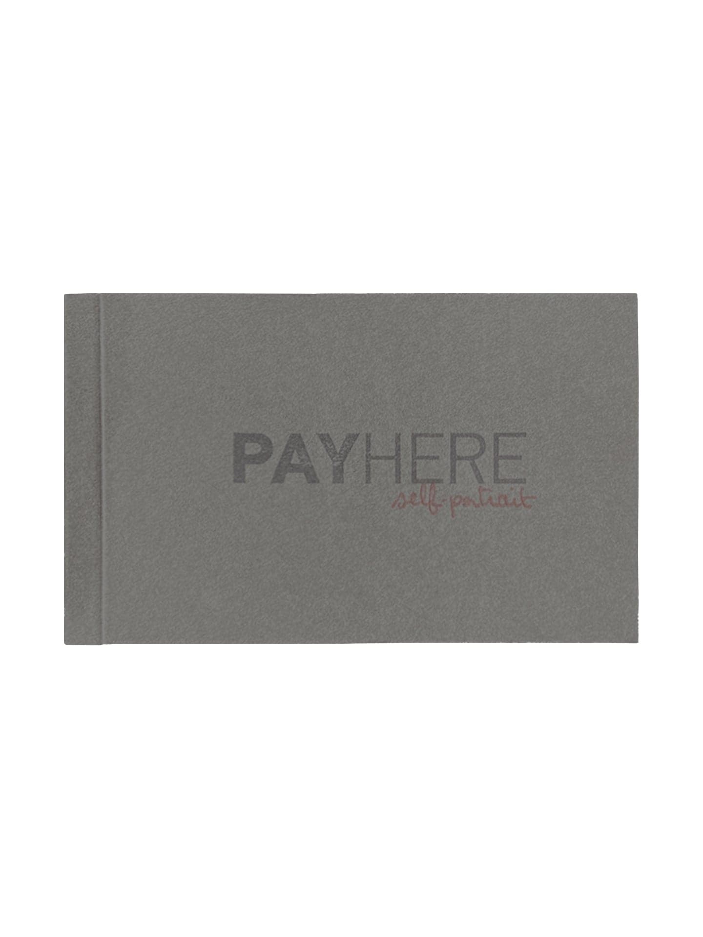 Kitap // Pay Here flipbook (self-portrait)-2010