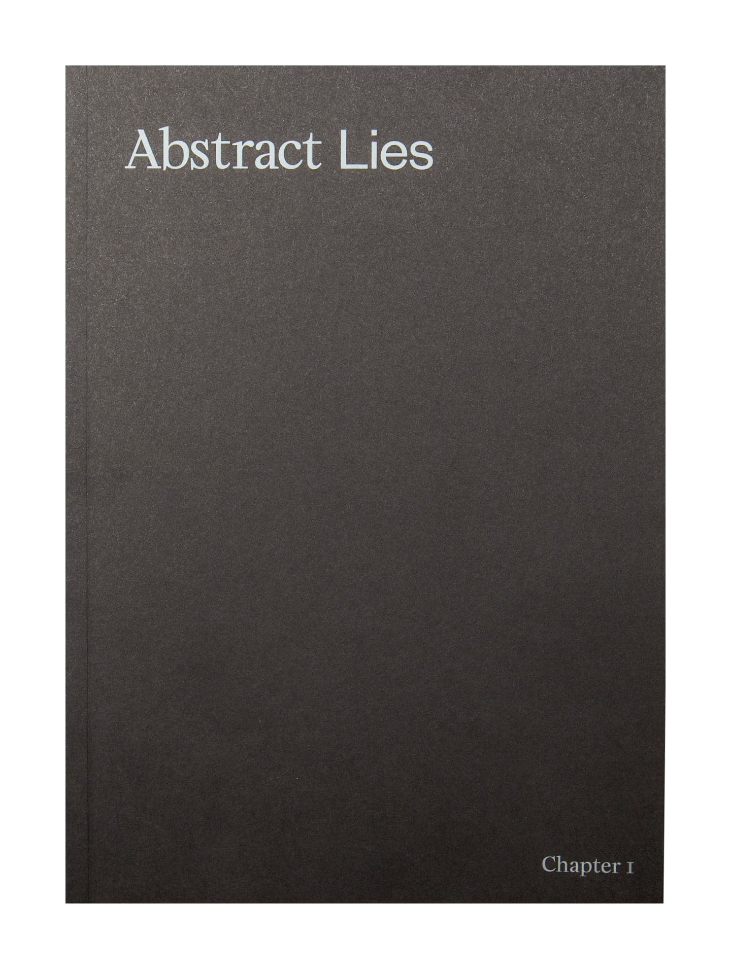 Kitap // Abstract Lies - 2019