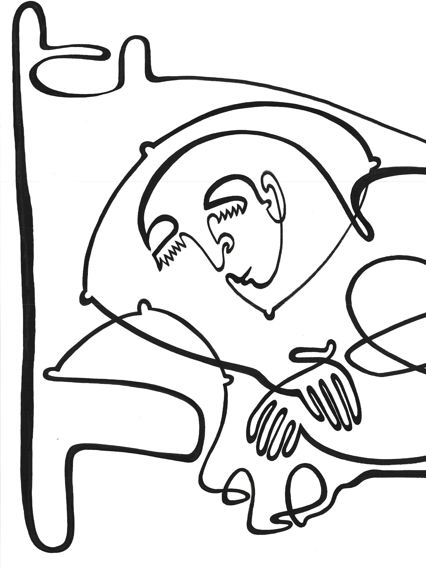 Resim // Uyuyan Kadın - 2019 - shopi go